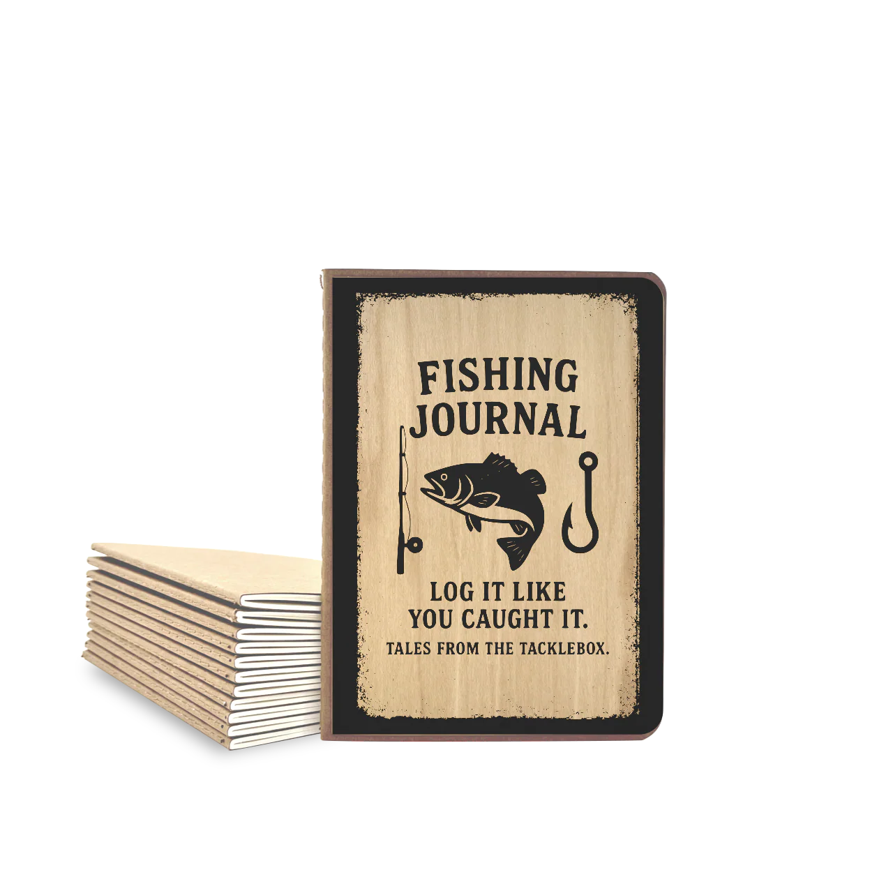 Fishing Journal - Wood Cover - Image 3