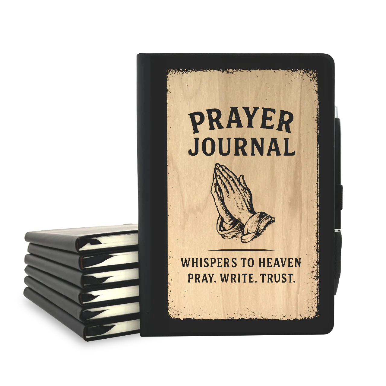 Prayer Journal - Wood Cover